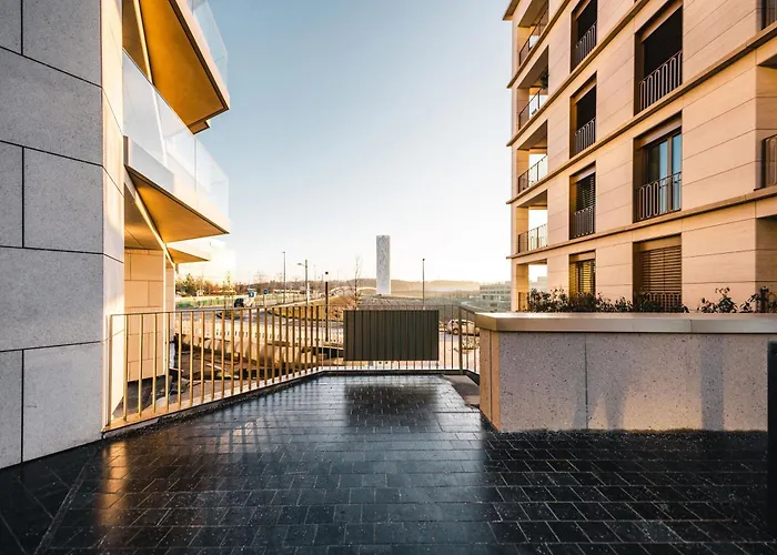 Modern Studio In Gasperich With Balcony & Wi-Fi